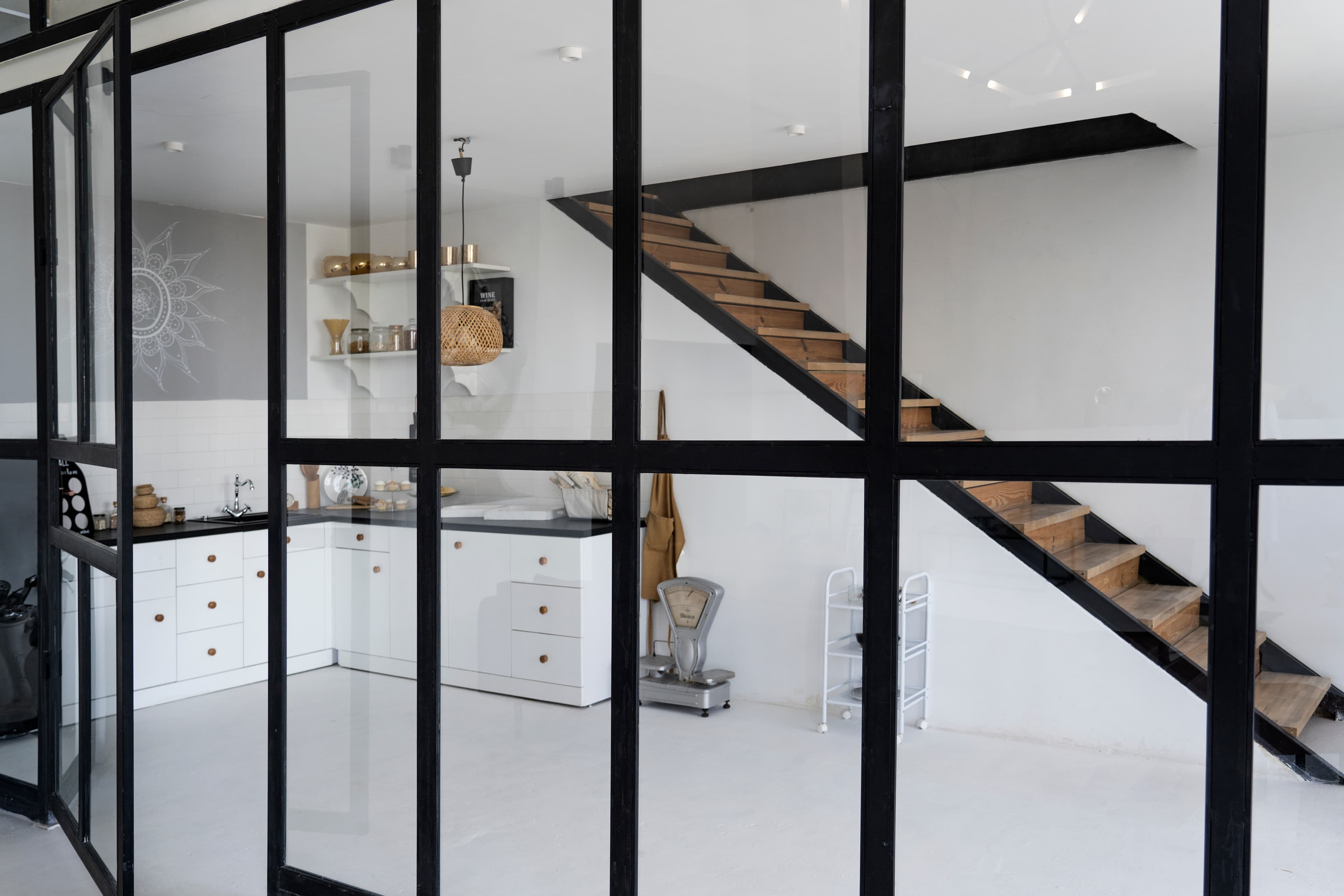 Luxury interior with premium aluminum windows